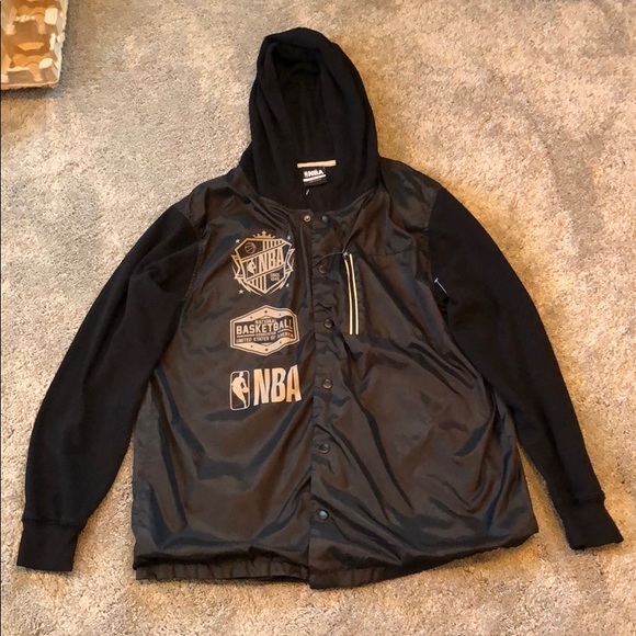 NBA Other - NWT NBA button up hooded Windbreaker Jacket.
